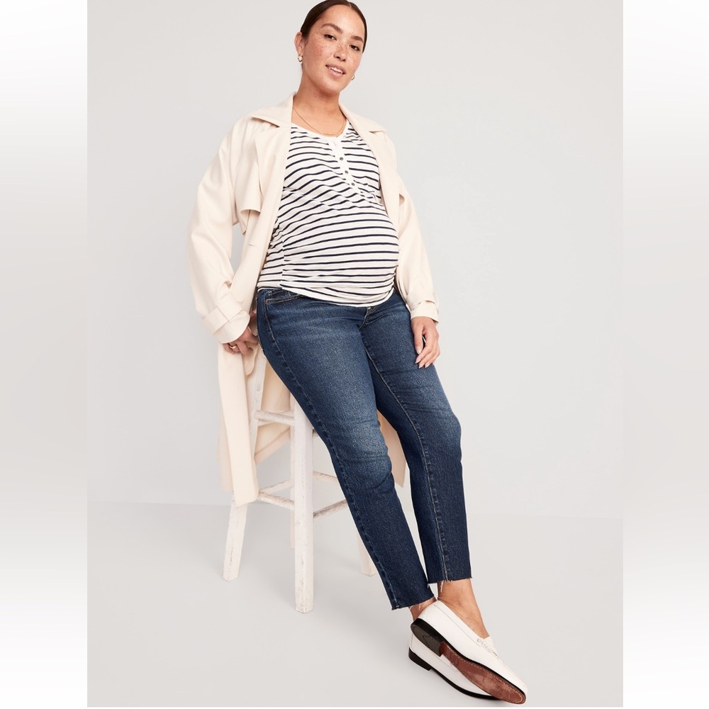 EUC Old Navy Maternity O.G. Straight Jeans